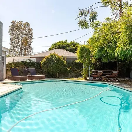 Newly Furnished Pool House Villa Los Angeles Exterior photo